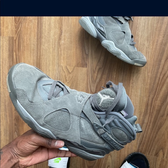 Jordan 8 grey